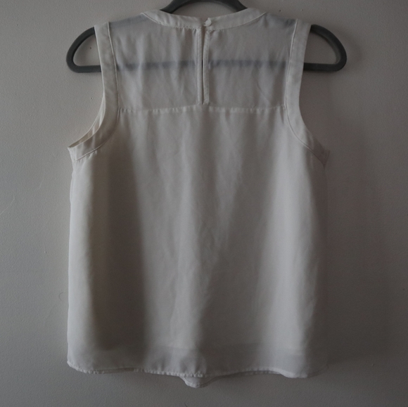 Monteau Los Angeles White Blouse - Picture 2 of 8